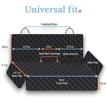 Pawluna - Dog Car Seat Cover