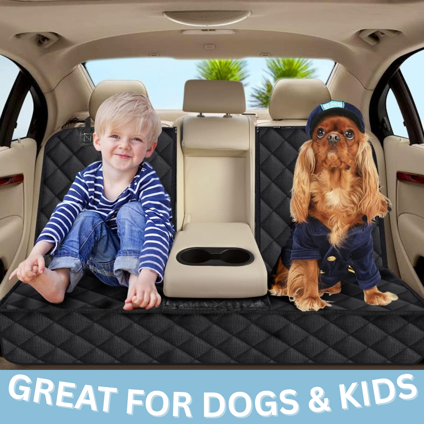 Pawluna - Dog Car Seat Cover